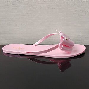 Kate Spade Women Jayla Bow Flip Flop Sandal in Such Lovely Pink-Made in Brazil